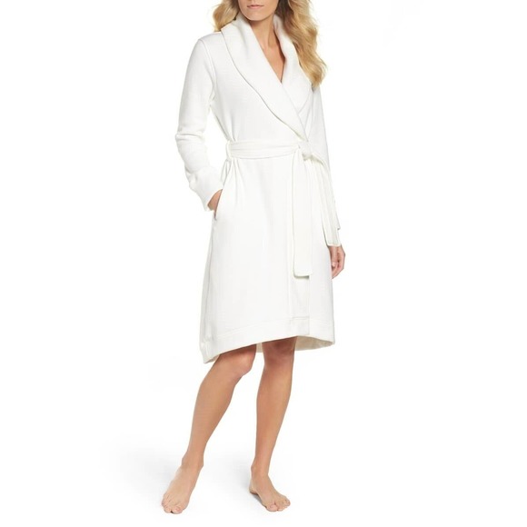 UGG Other - UGG DUFFIELD CREAM WOMENS ROBE LARGE NWT